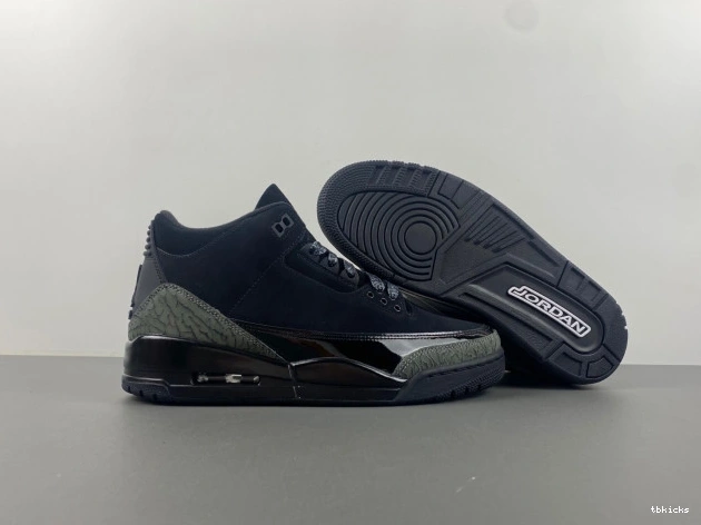 Cheap TB Cat Jordan Air 3 Retro CK9246-168 Black 0728